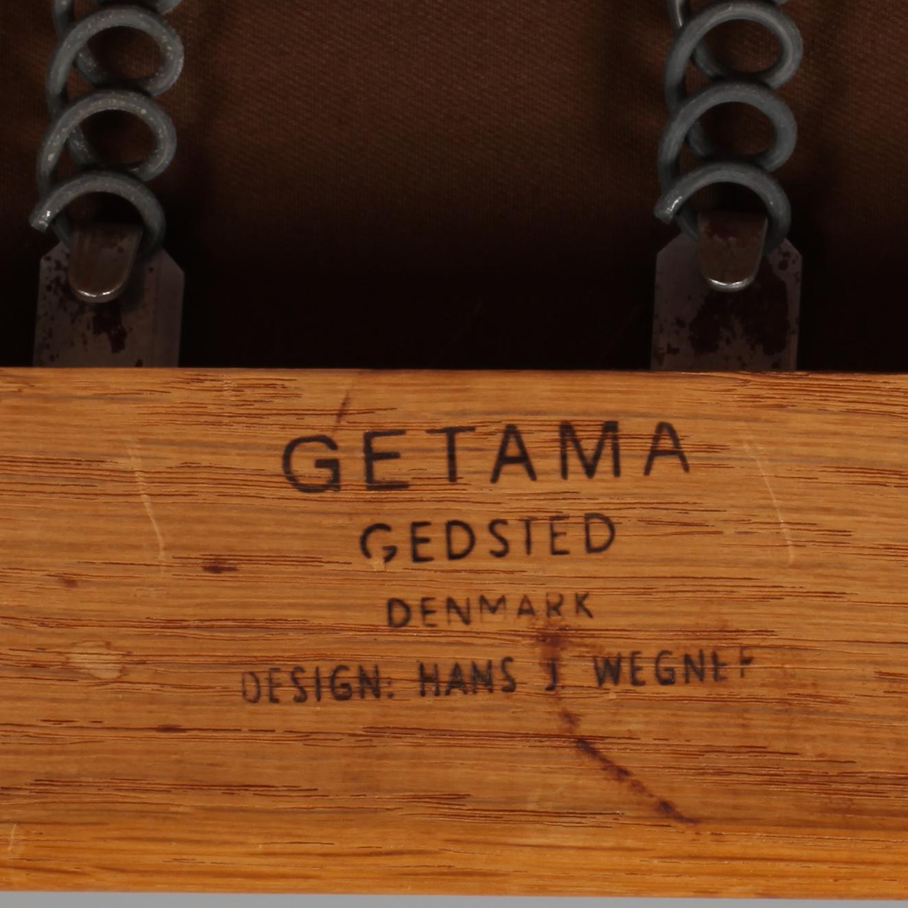 SOFFA, "GE-236"/"Cigarren", Hans J Wegner, Getama, Danmark, 1960-tal.