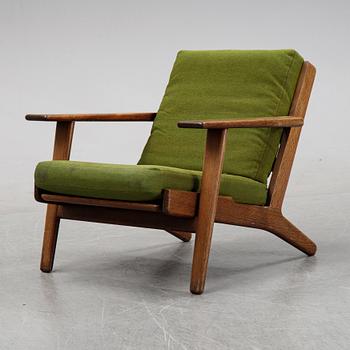 Hans J Wegner, fåtölj, GE 290, Getama, formgiven 1953.