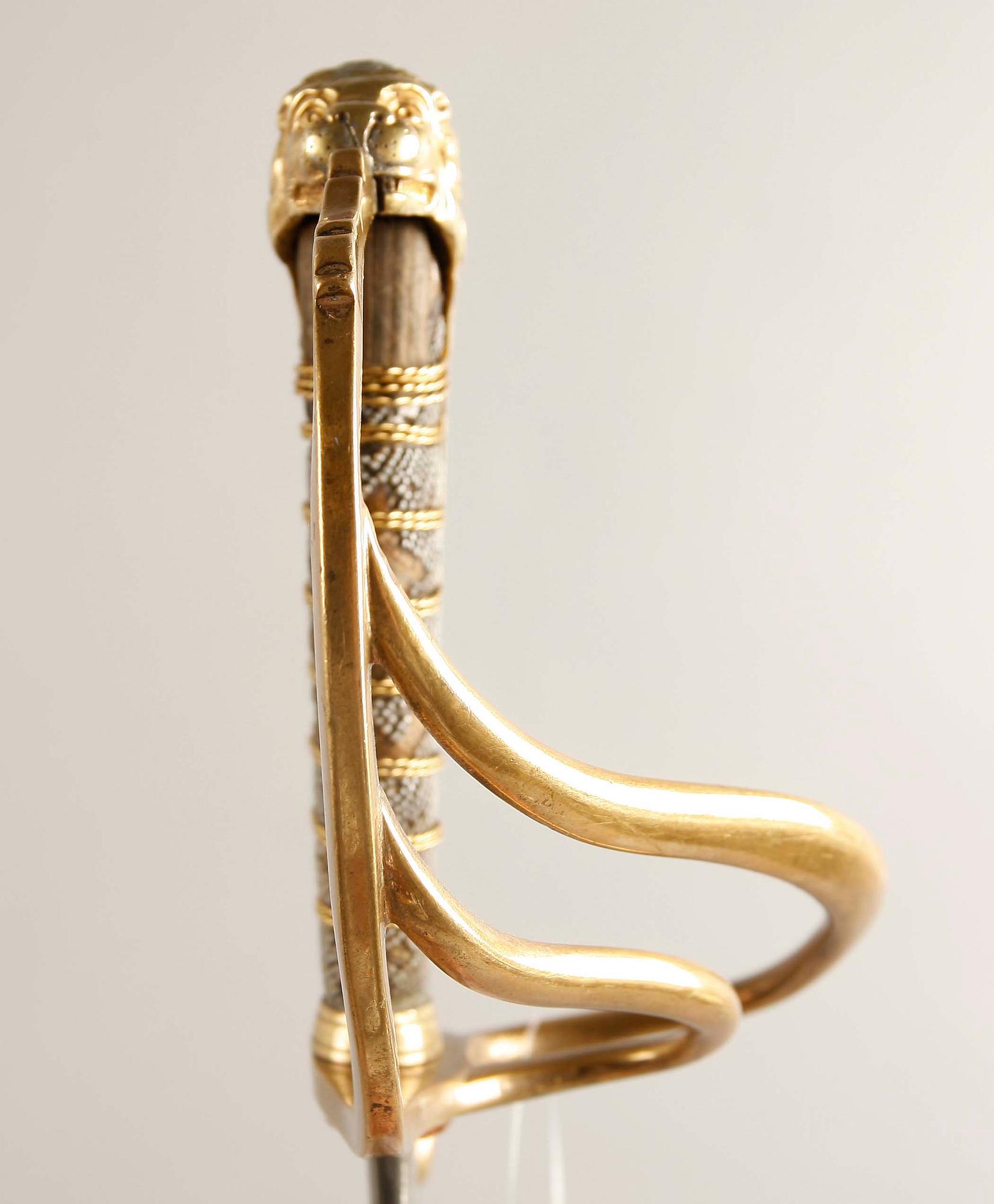 OFFICERSSABEL, 1800-tal.