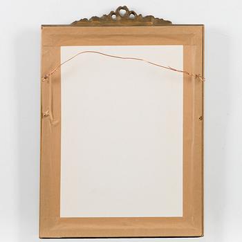 A GUSTAVIAN STYLE MIRROR, 1960s/70s.