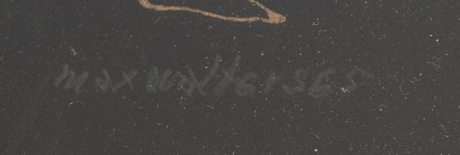 Max Walter Svanberg, gold on black signed dated and numbered 65 122/130.