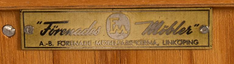 Byrå Förenade Möbler Linköping, Swedish Modern 1940-tal.