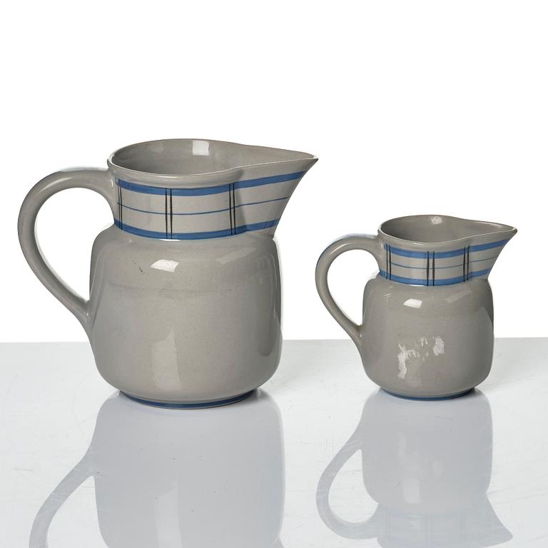 Wilhelm Kåge, servisdelar, 14 st, "Eldorado", Gustavsberg, 1936-1962.
