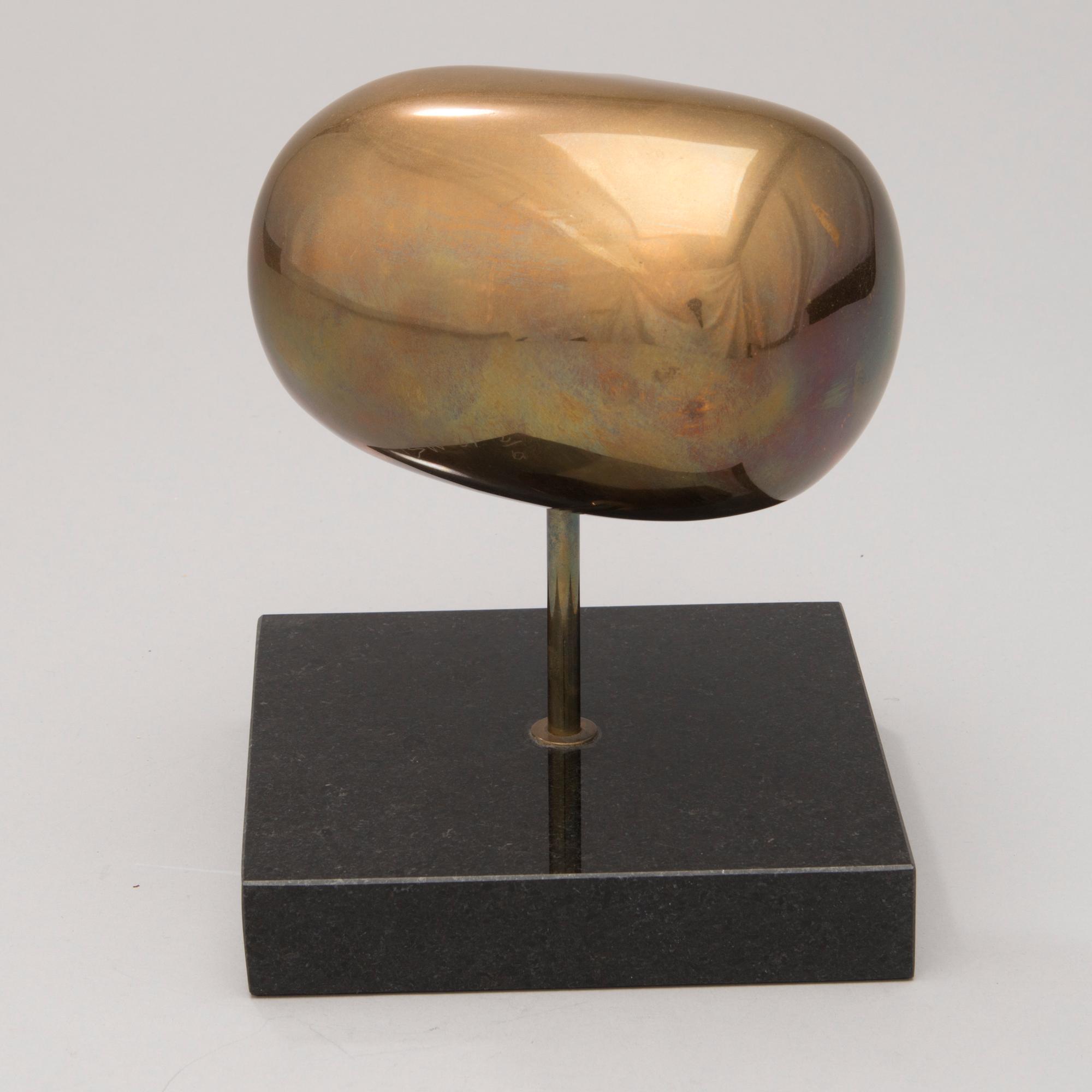 BJÖRN WECKSTRÖM, skulptur, polerad brons, signerad BW -87 och numrerad 2/6.