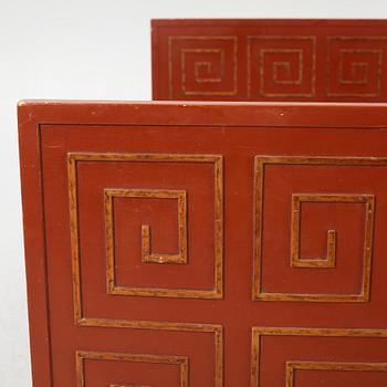 Axel Einar Hjorth, a pair of "Åbo" bed frames, Nordiska Kompaniet, Swedish Grace, 1920s-30s.