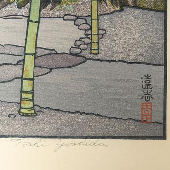 Toshi Yoshida, "Bamboo Garden, Hakone Museum".