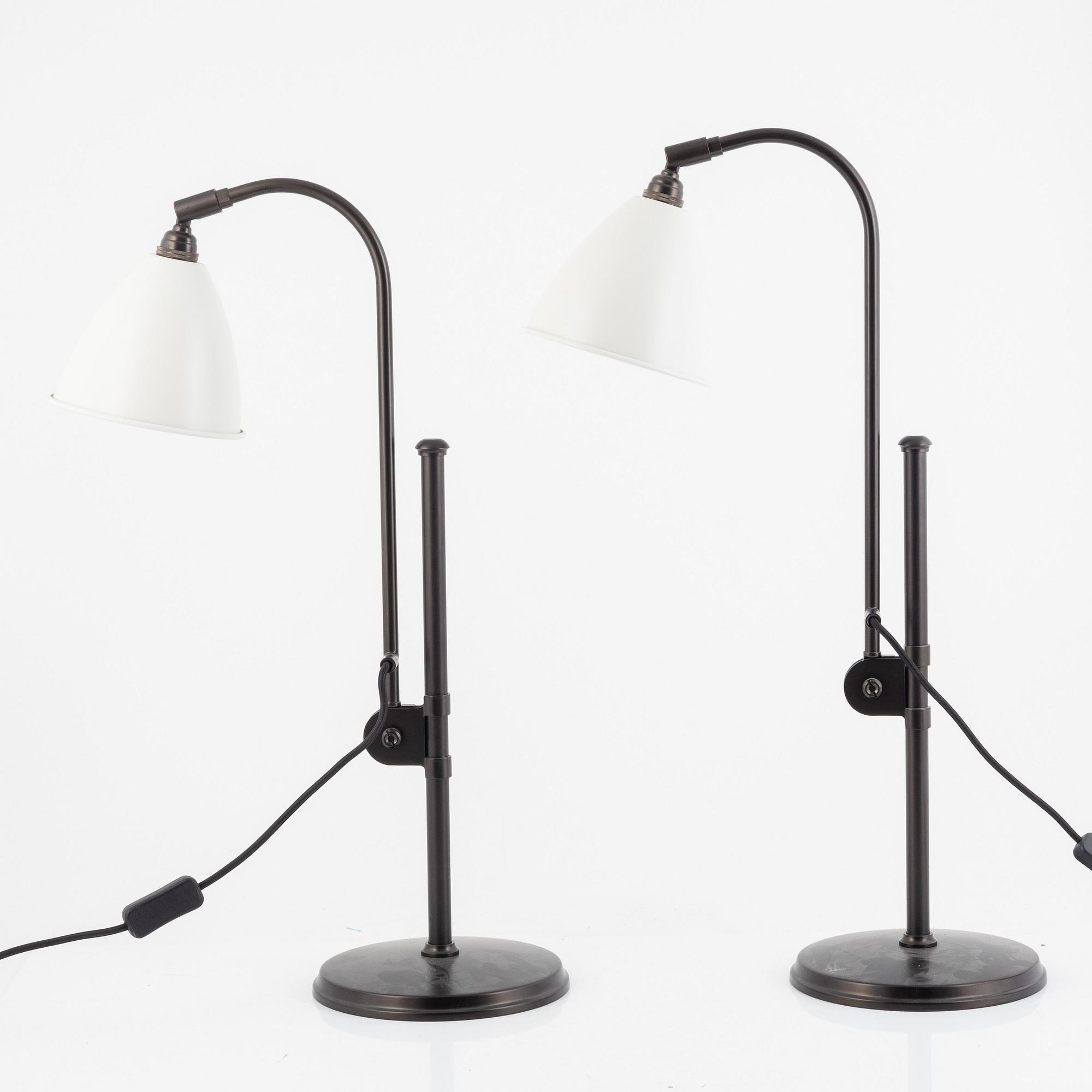 Robert Dudley Best, bordslampor ett par, Bestlite BL 1,