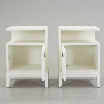 SÄNGBORD, ett par, 1930/40-tal.