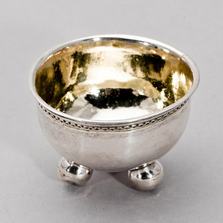 TUMLARE, silver, Bengt Biörn, Västerås, 1743. Ca 30 gr.