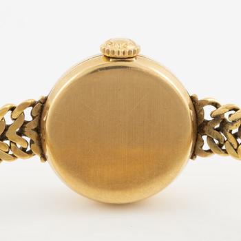 Longines, armbandsur, 18K guld, 18,5 mm.