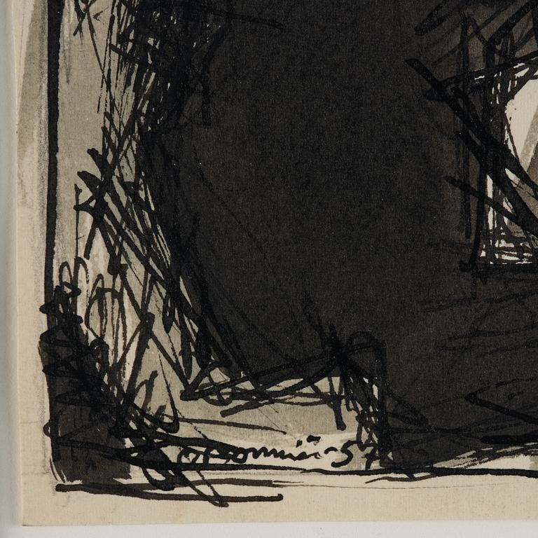 Olle Bonniér, "Cadaqués - Bergsmassiv".