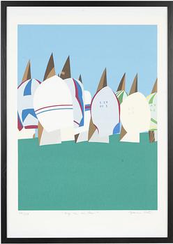 Franco Costa, silkscreen in colours, signed 143/250.