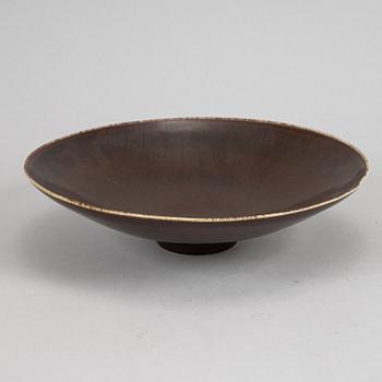 Two bowls, and five vases by Carl-Harry Stålhane, stoneware, Rörstrand.
