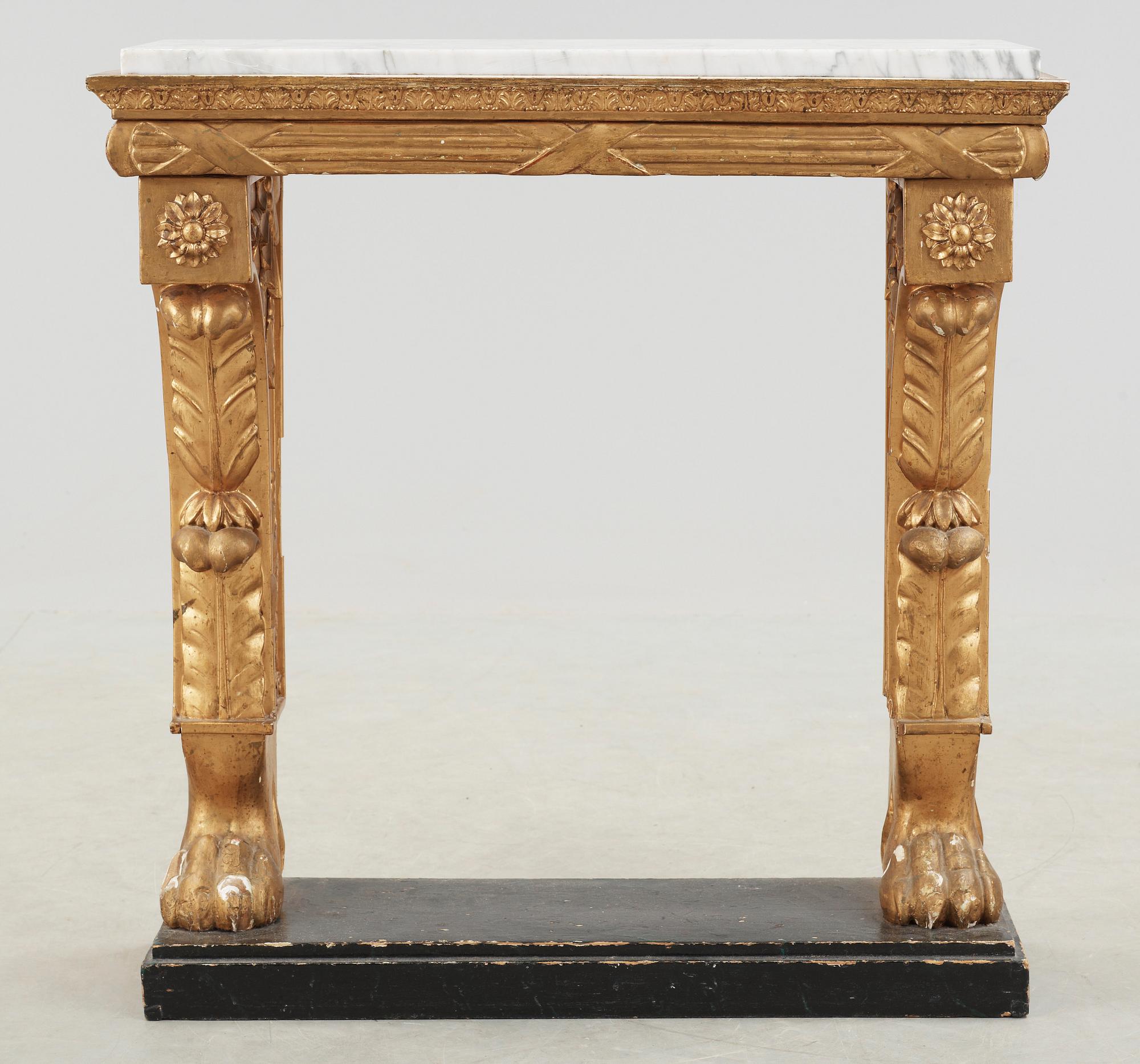 KONSOLBORD, empire, 1820-tal.