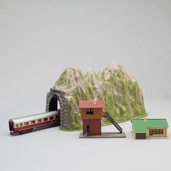 MÄRKLIN, modelljärnväg, 1900-taletsslut skala H0.