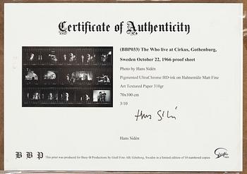 Hans Sidén, "The Who live at Cirkus in Gothenburg, October 22, 1966".