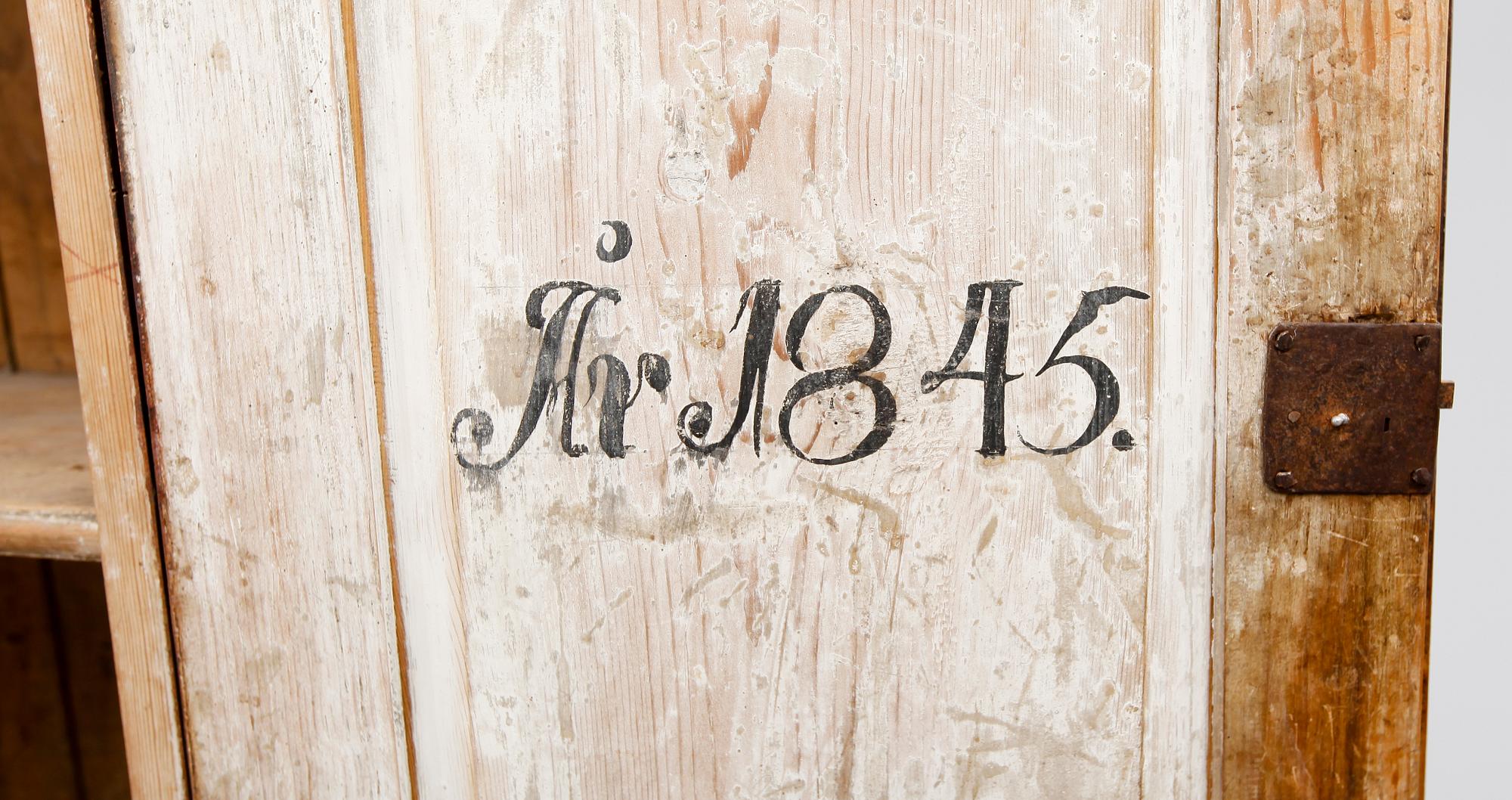SKÅP, allmoge, 1800-talets mitt.