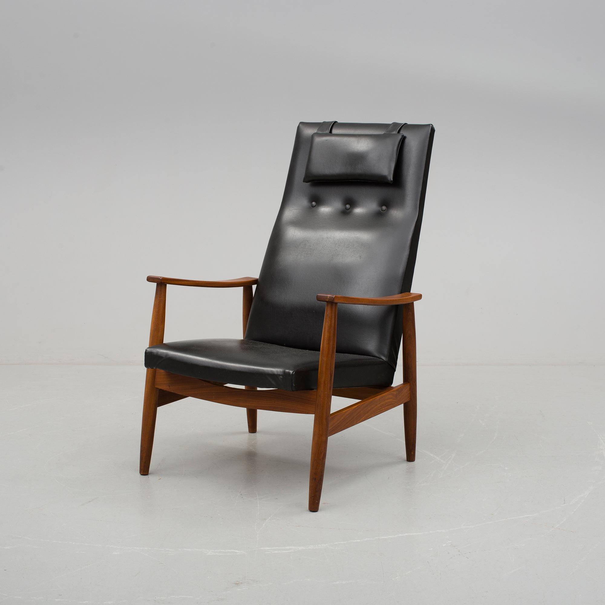 FÅTÖLJ, 1950-/60-tal.