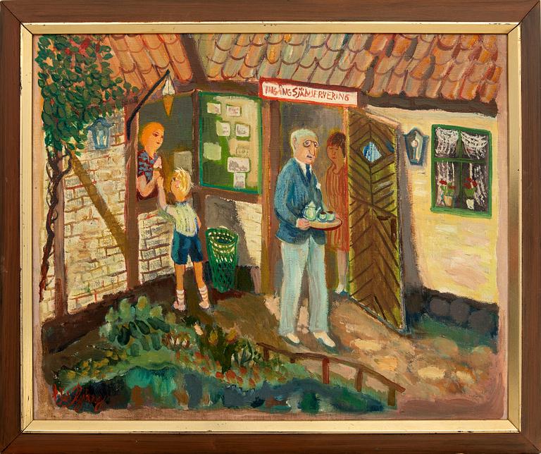 Elis Ryberg, "Bäckahästen, Ystad".