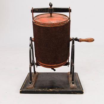 A 1930's ice cream maker.