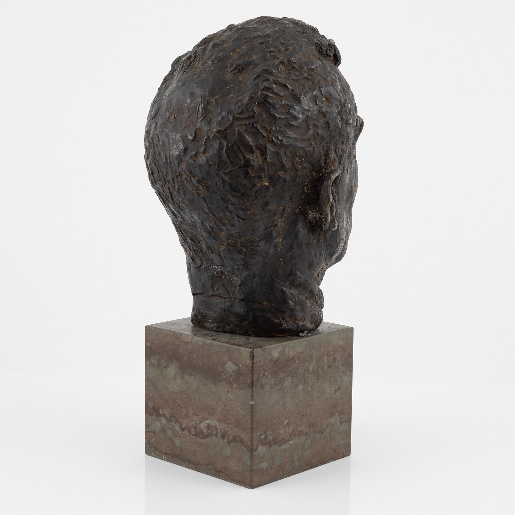 Nils Sjögren, skulptur, brons.