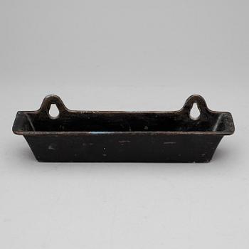 PARAPLYSTÄLL, metall, jugend, omkring 1900.