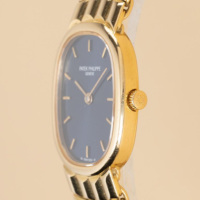 Patek Philippe, Golden Ellipse, “Lobster Bracelet”, ca 1990.