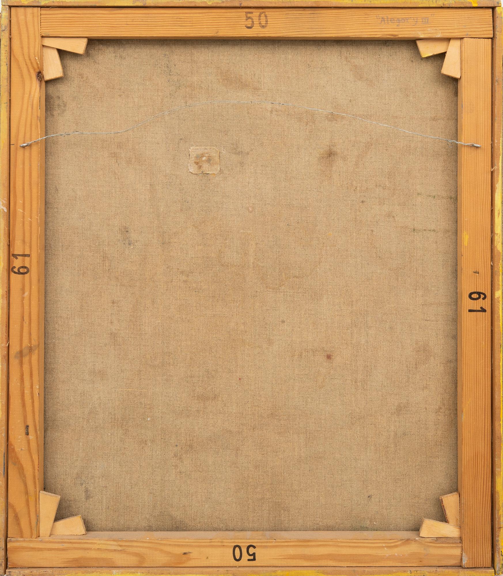 Clifford Jackson, "Allegory III".