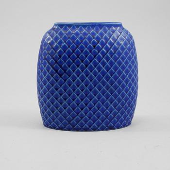 VAS, stengods, "Reptil", Stig Lindberg, Gustavsberg,  1950-tal.