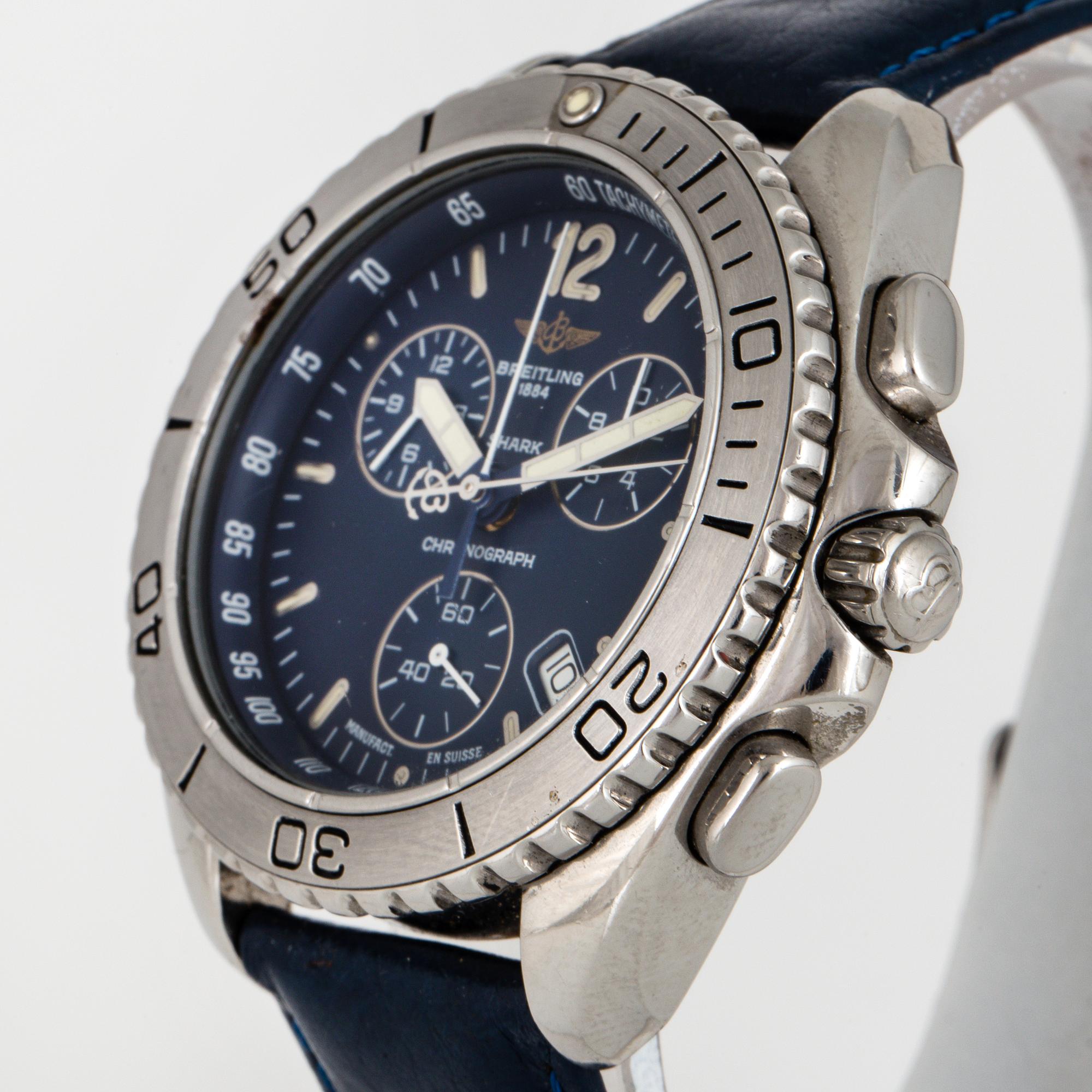 Breitling shark chronograph top