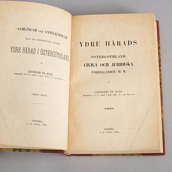 Rääf on Ydre in Östergötland, Sweden (6 vol).