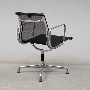 CHARLES & RAY EAMES, a model EA107 desk chair from Vitra.