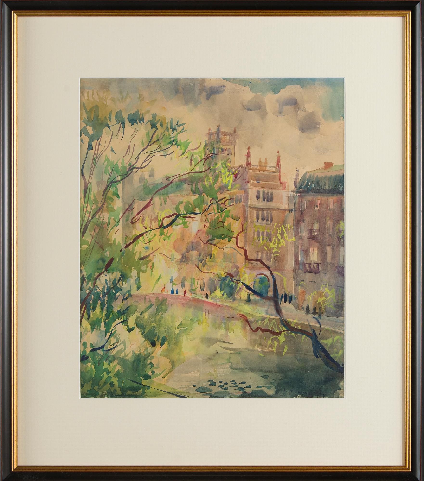 Erich Pehap, Stadsvy.