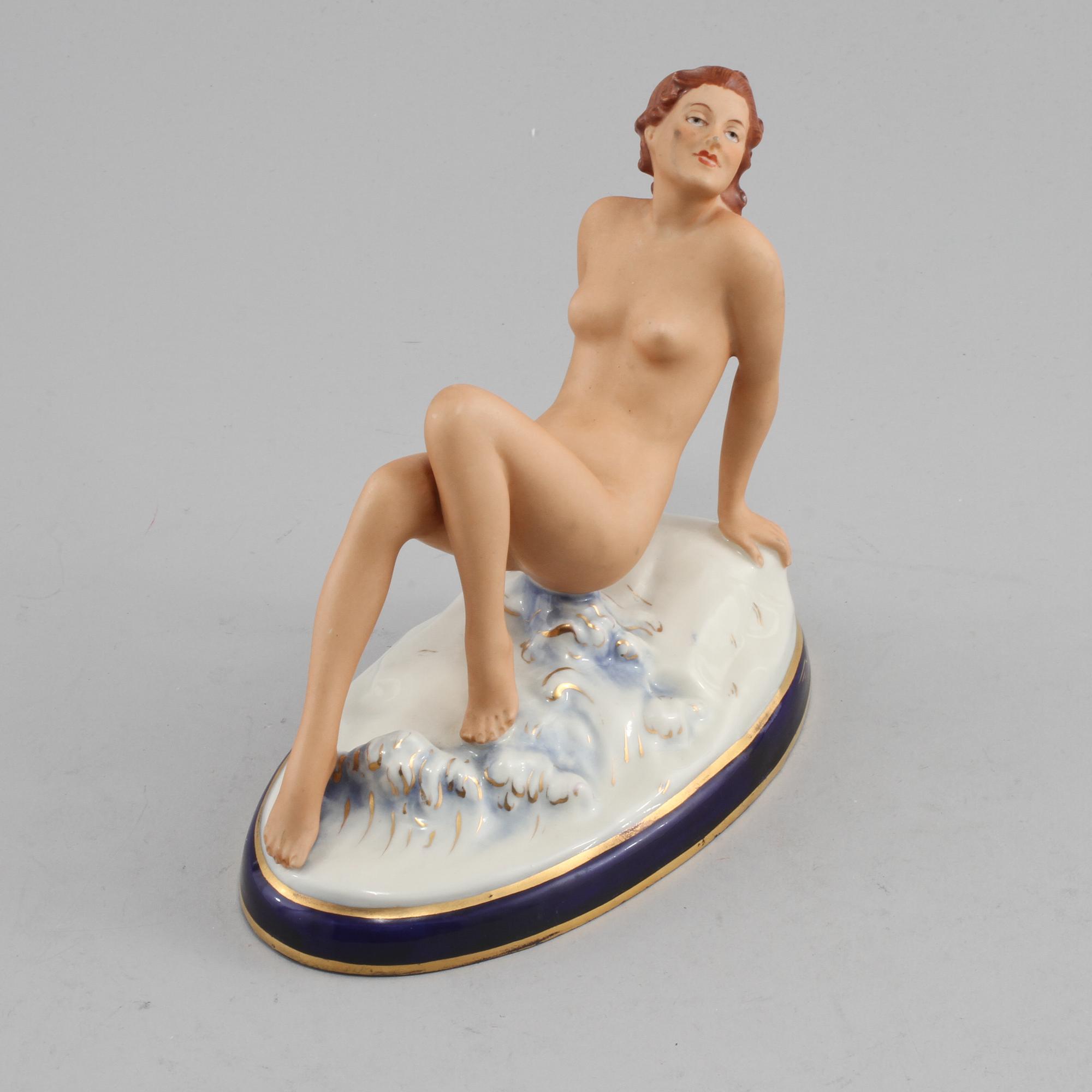 FIGURIN, porslin, 1900-talets första hälft.