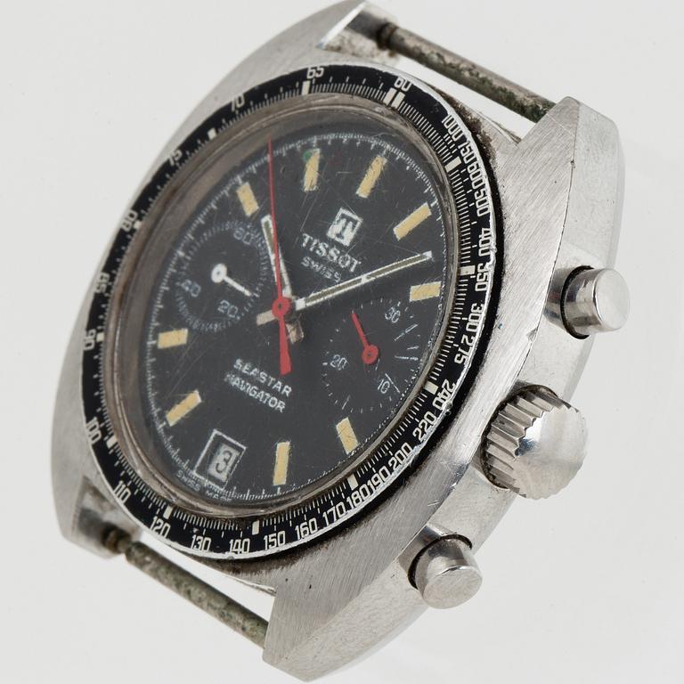 TISSOT, Seastar Navigator, armbandsur, kronograf, 41 mm.