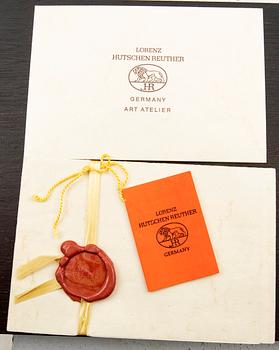 Günther Granget, Figurgrupp "Dolphins", Hutschenreuther, Tyskland,