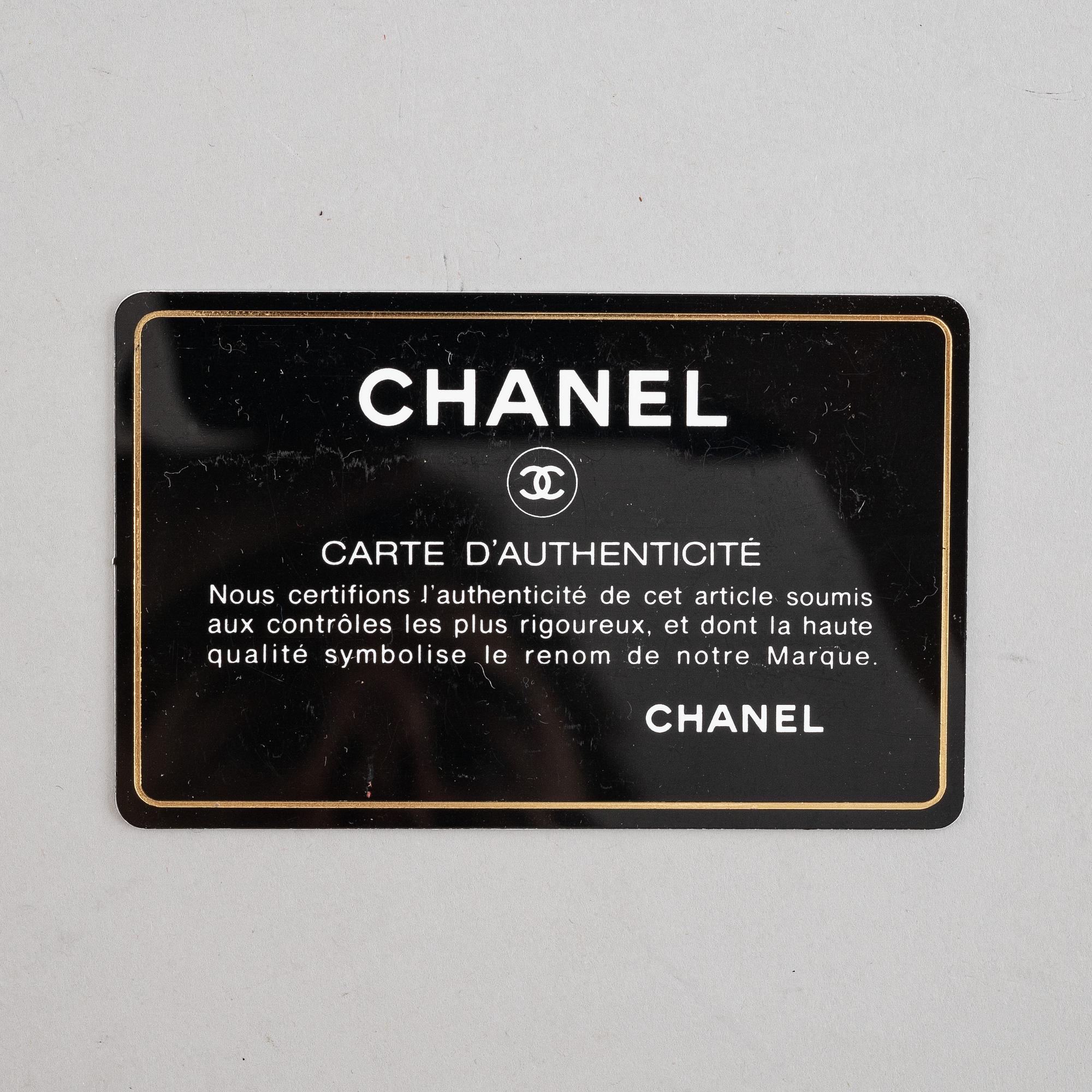Chanel, a grey leather 'Large Boy Bag', 2014.