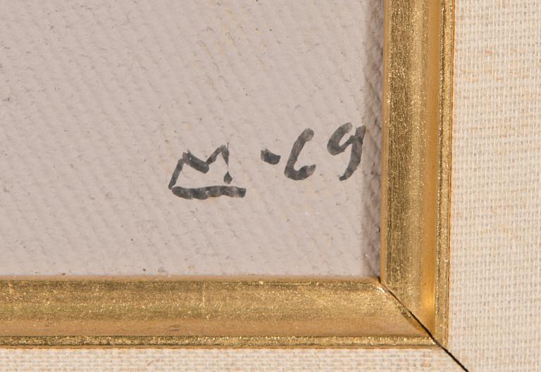 Lasse Marttinen, oil on canvas, signed and dated -69.