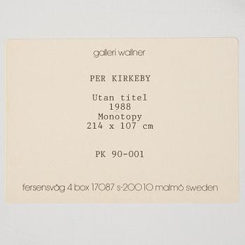 Per Kirkeby, Utan titel.