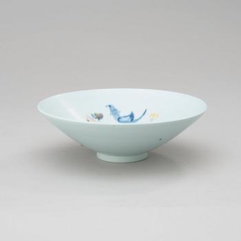 A Stig Lindberg stoneware bowl, Gustavsberg Studio 1940's-50's.