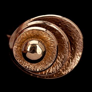 RING, guld 14K, finska stämplar 1992. Vikt 10,6 g.