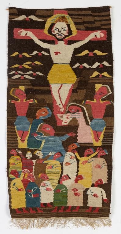 A tapestry, Ramses Wissa Wassef, Egypt, ca 140 x 69 cm.