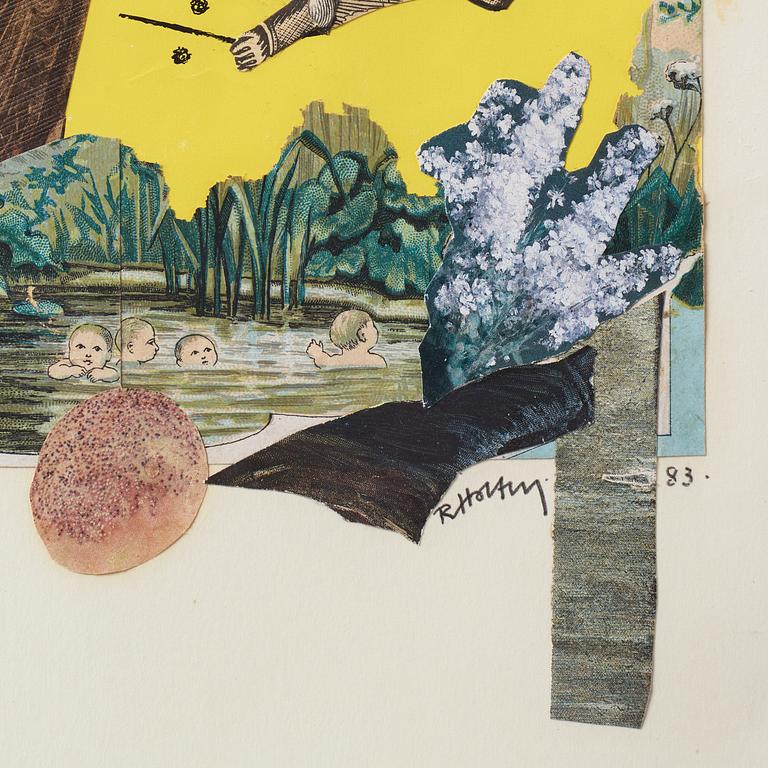 Ragnar von Holten,"Collagekomposition".