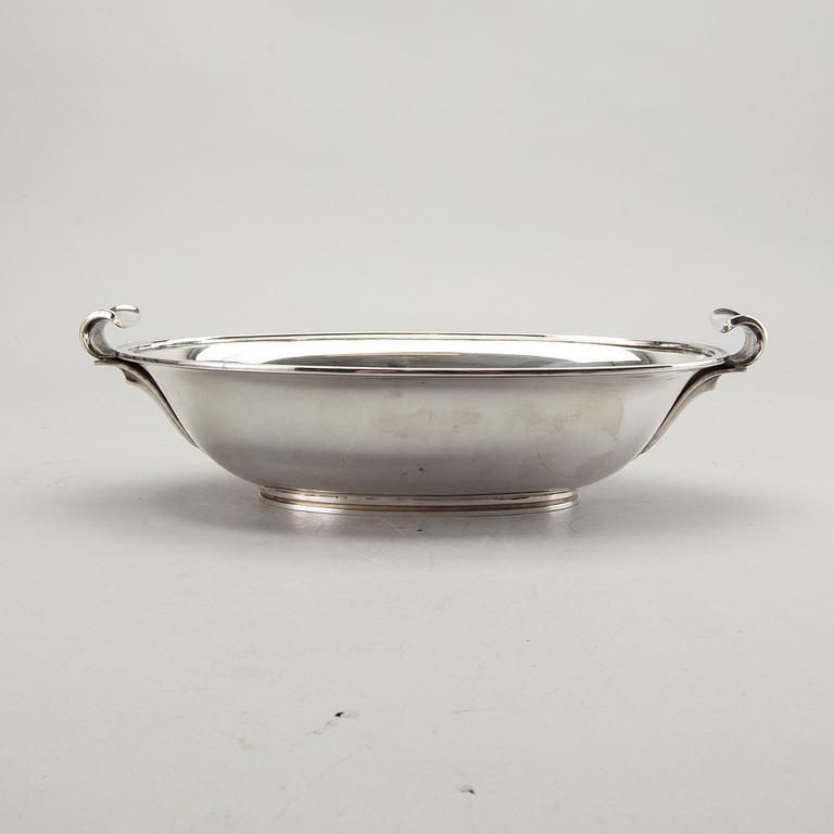 A Danish 20th century silver bowl 1930 (?), weight ca 805 gr.