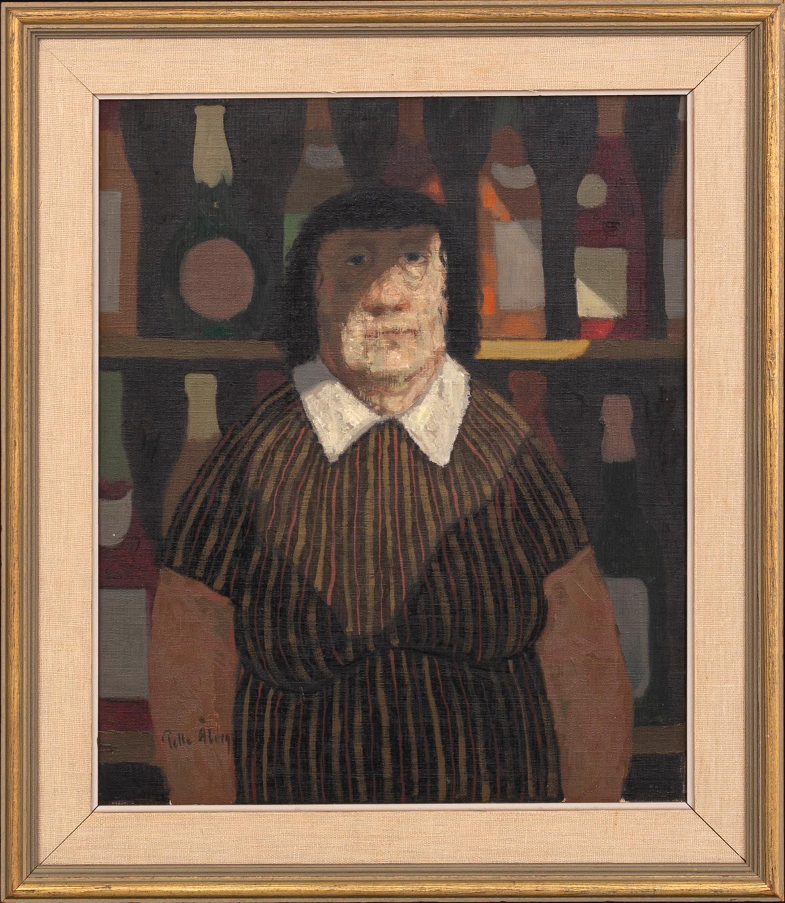 Pelle Åberg, oil on canvas signed.