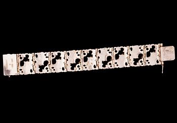 SMYCKESSET, 3 delar, silver, Juhls, Kautokeino, Norge. Tot. vikt 120,5 g.