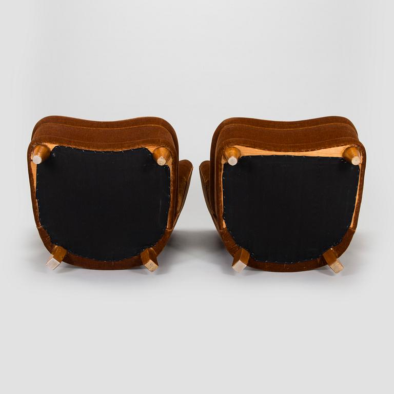 Nojatuolipari, 1900-luvun puoliväli.