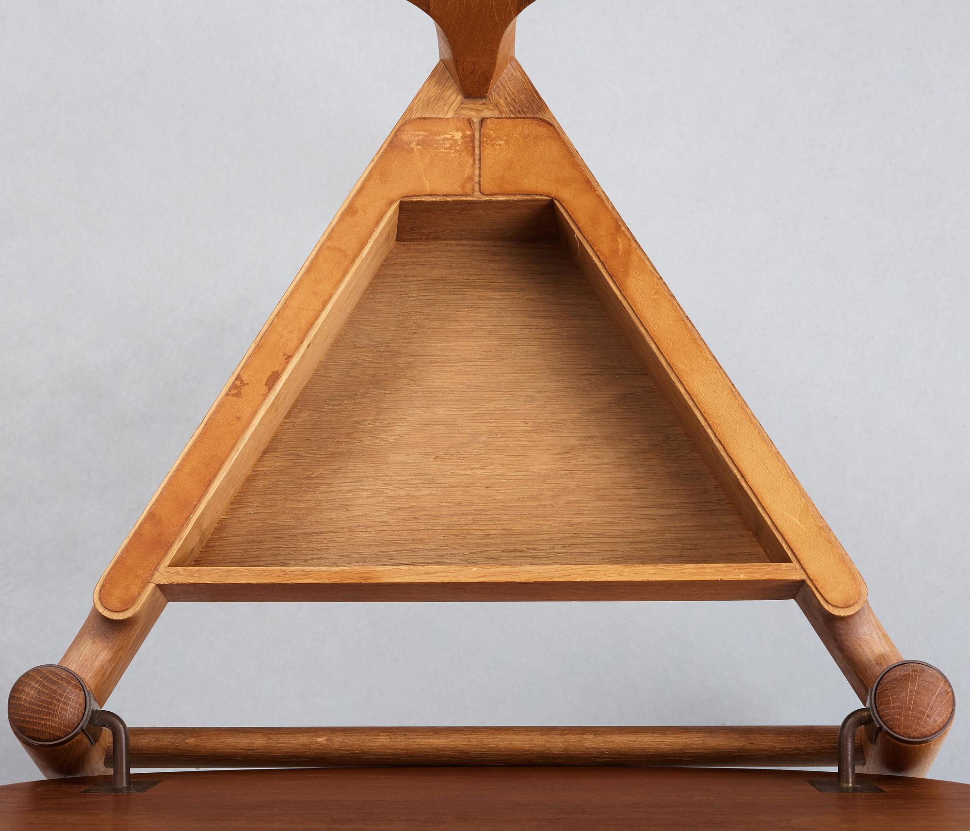 Hans J. Wegner, "Bachelor's chair/ "Jakkens Hvile", Johannes Hansen, Danmark ca 1959.