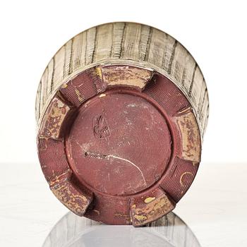 Wilhelm Kåge, a "Farsta" stoneware vase, Gustavsberg Studio, Sweden, 1948.