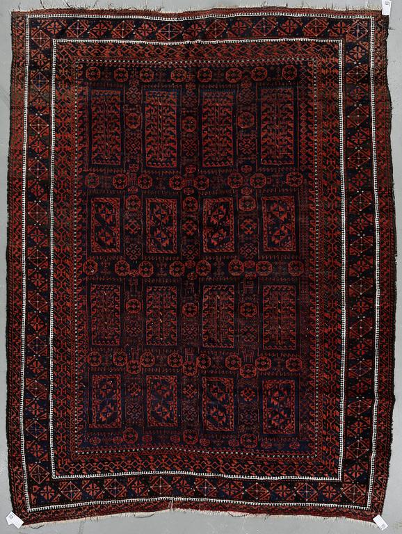 MATTA, Beludj, antik, omkring år 1900. Ca 290x200 cm.
